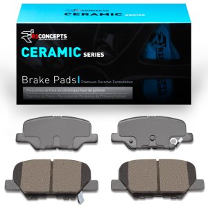 Mazda 3 Brake Pads - Rear - R1 Concepts - Ceramic - `13-`25